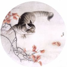 Схема вышивки «кот3»