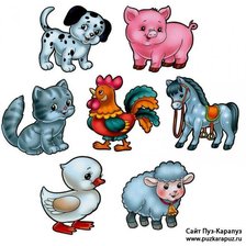 Схема вышивки «Детские картинки»