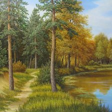 Пейзаж, лес