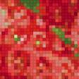 Предпросмотр схемы вышивки «клубника» (№127674)