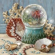 Схема вышивки «Ракушки»