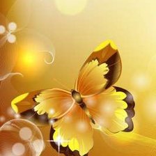 Схема вышивки «бабочка»