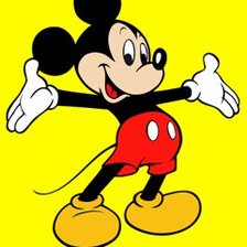 Схема вышивки «микки маус»