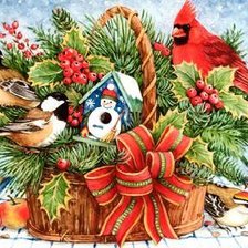 Схема вышивки «Рождественская»