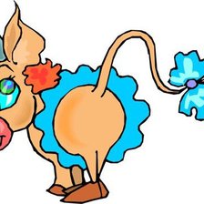 Схема вышивки «Буренка»