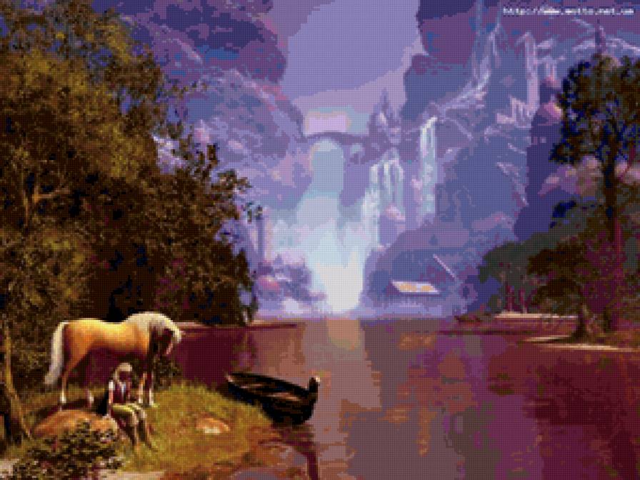 красивые закаты - пейзажи - предпросмотр