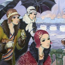 Схема вышивки «Ретро»