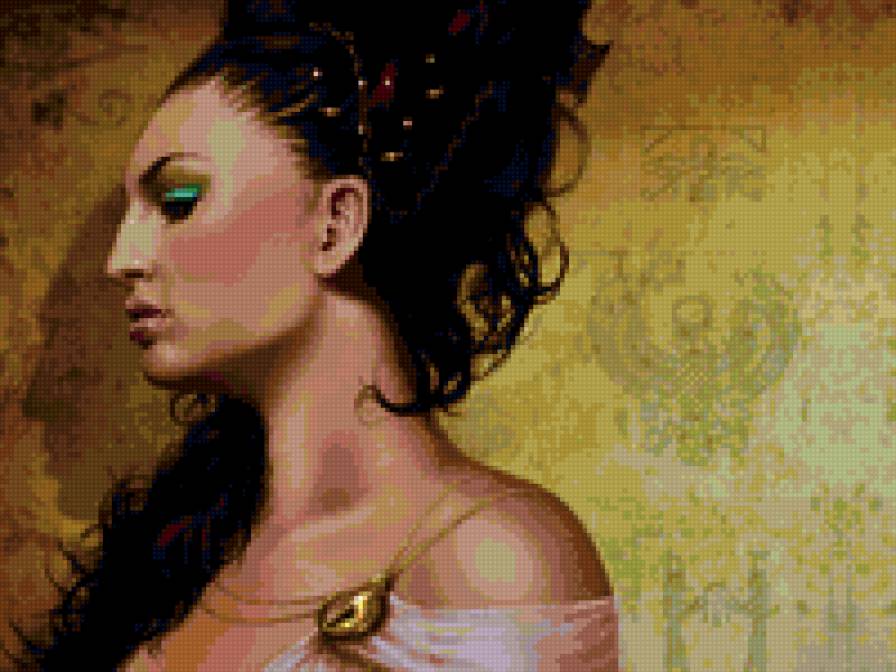 Девушка5 - нефертити, египет, девушка - предпросмотр