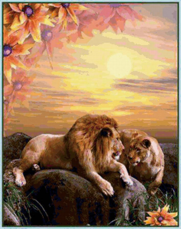 красивые закаты - предпросмотр