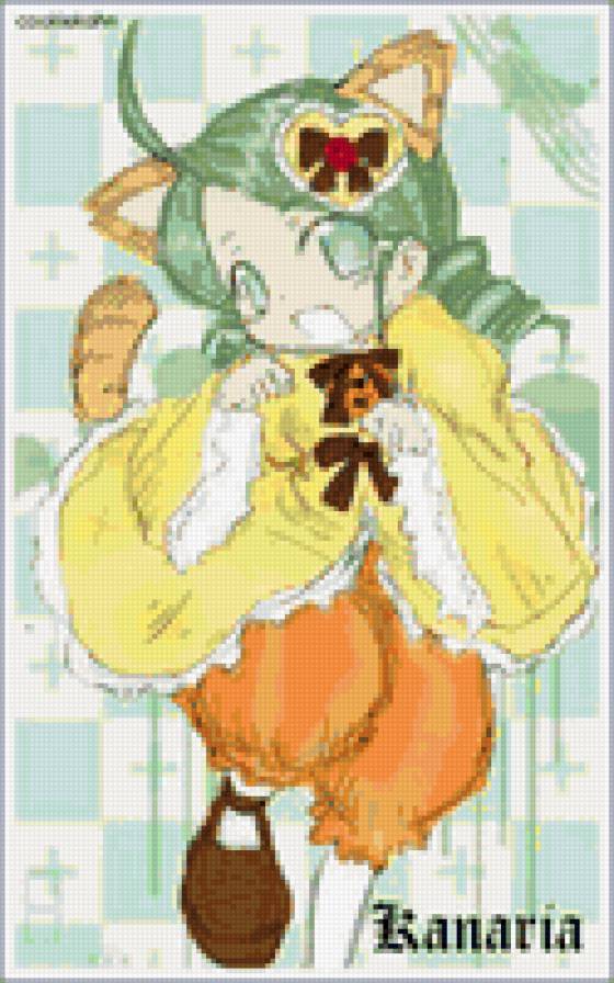 Канария - дева роза, восток, япония, аниме - предпросмотр