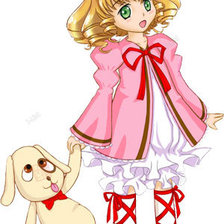 Схема вышивки «Хина Итиго»