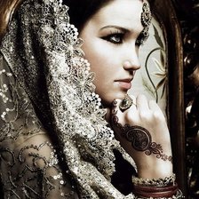 Схема вышивки «Загадка востока»