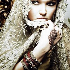 Схема вышивки «Загадка востока - 2»