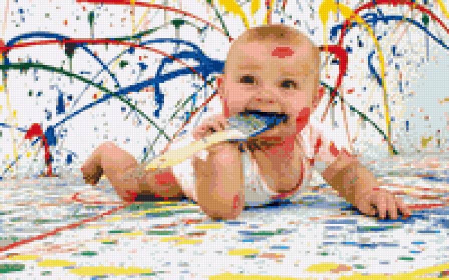 Юный художник - предпросмотр