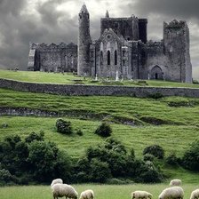 Схема вышивки «Замок»