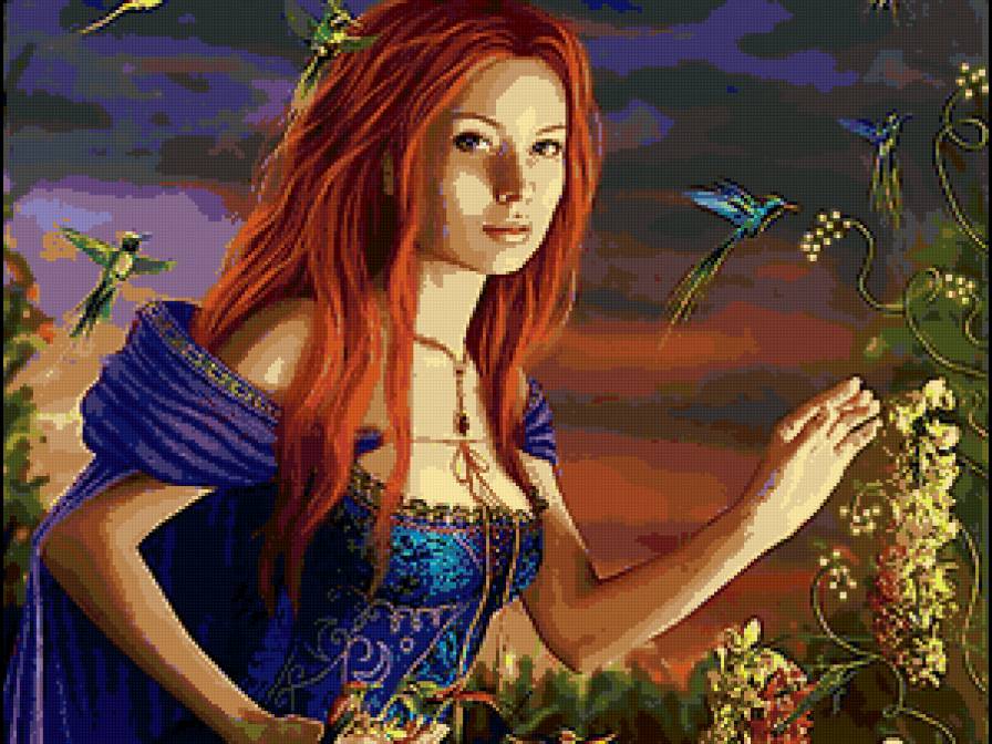 лесная нимфа - предпросмотр