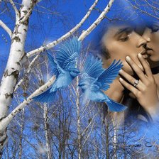 Схема вышивки «Впусти в себя весну...»