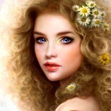 Схема вышивки «женский образ»