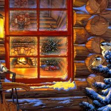 Схема вышивки «Рождество»