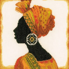 Схема вышивки «Негритянка»