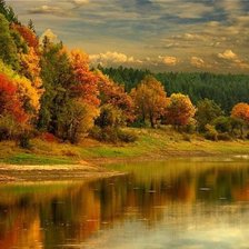 Схема вышивки «природа»