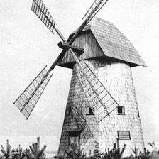 Схема вышивки «Мельница»