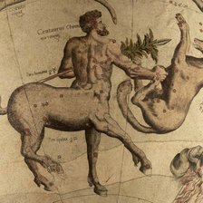 часть карты созвездий