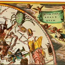 Схема вышивки «карта созвездий - 3 верх»