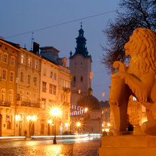 Схема вышивки «Львів»