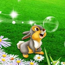 Схема вышивки «зайка»