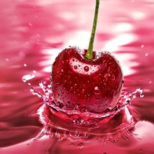 Схема вышивки «Вишня»