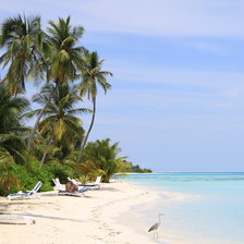 Схема вышивки «Maldives»