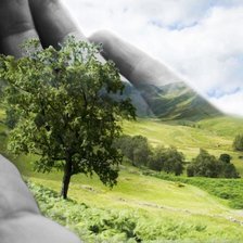 Схема вышивки «mina lui Dumnezeu»