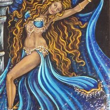 Схема вышивки «танец живота»