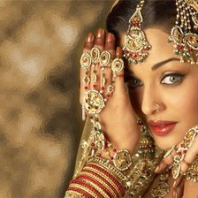 Схема вышивки «Айшвария Рай»