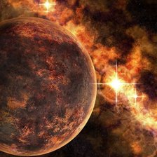 Схема вышивки «Серия "Планета"»