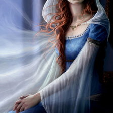 Схема вышивки «леди фентази»