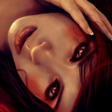 Схема вышивки «Вампир-леди - 2»