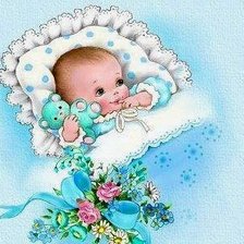 Схема вышивки «малыш»