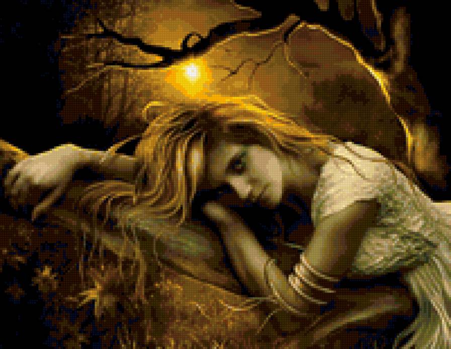 Девушка - женская красота, грусть, девушка - предпросмотр