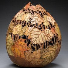 Схема вышивки «Осенние листочки»