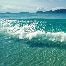 Схема вышивки «волна»