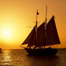 Схема вышивки «sunset»