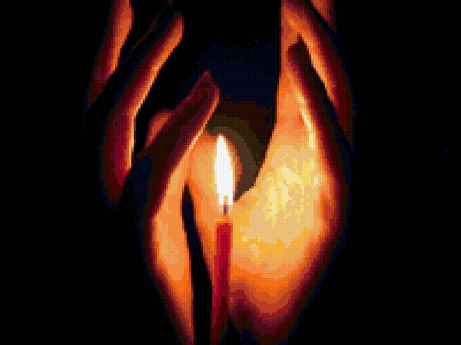 молитва - вера, свеча - предпросмотр