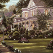 Схема вышивки «Betsy Brown.»