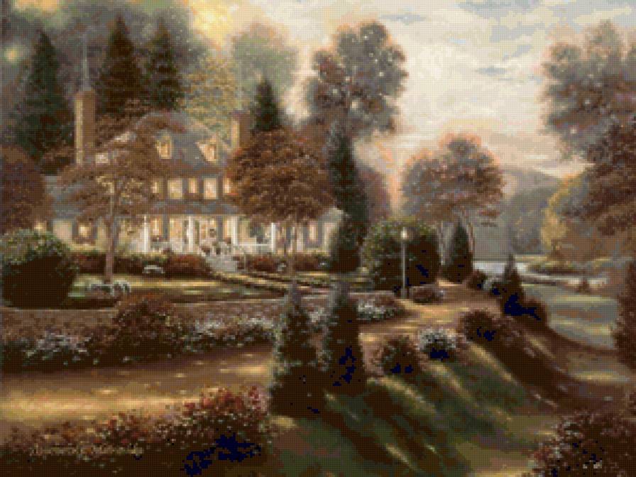 Betsy Brown. - дом, природа - предпросмотр