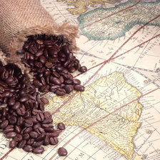 Схема вышивки «Кофе»