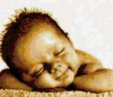 Схема вышивки «сплю...»