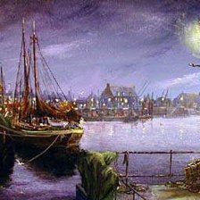 Схема вышивки «ночь»