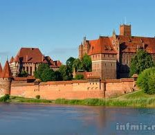 Схема вышивки «Замок крестоносцев»